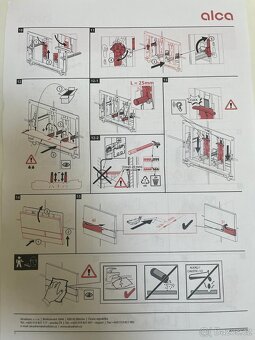 Prodám 4x splachovací tlačítko na WC Alca - 3