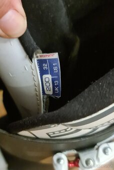 Lyžařské boty přaskáče dětské 200mm - 3