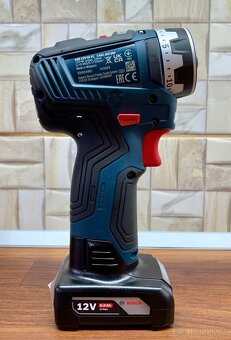 Bosch GSR 12V-35 FC + set aku 6ah - 3