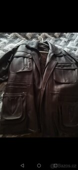 Panská kožená bunda vel. XXL NOVÁ - 3