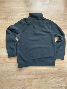 Fleecová černá mikina vel. 146/152 - 3