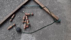 Ruské kuželky retro hračka - 3