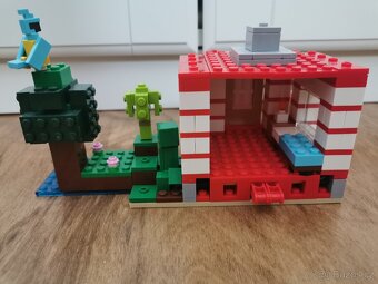 Lego Minecraft TNT domek - 3