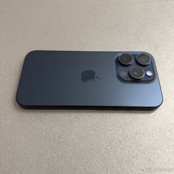 iPhone 15 Pro 128GB, 100% baterie, 12 měsíců záruka - 3