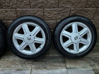ALU disky Renault 5x108 zimní pneu Dunlop/Barum 205/55R16 - 3