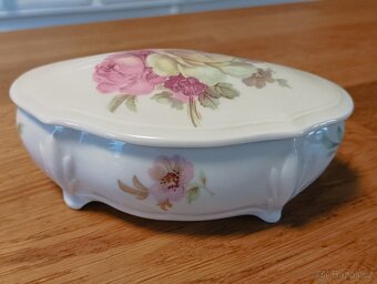 PORCELÁNOVÁ DÓZA NA ŠPERKY PHILIPPE DESHOULIERES FRANCIE - 3