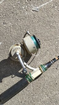 Retro prut na ryby, naviják REEX - 3