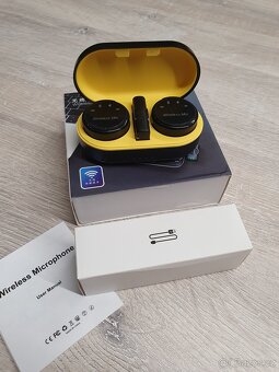 Bezdrátový mikrofon USB-C sada s nabíjecí krabičkou - 3
