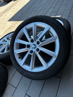 Alu kola 5x112 r17 s pneu (titr) - 3