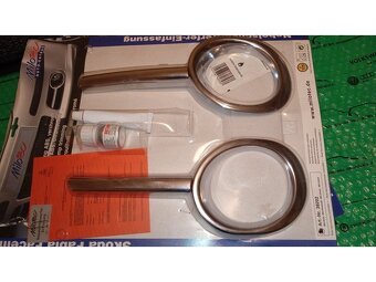 Milotec 38202 rámečky mlhových světel - ABS chrom Škoda Fabi - 3