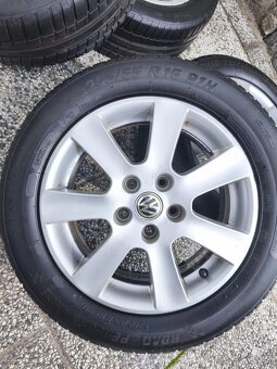 Originální ALU kola VW 205/55 R16 91H - 3