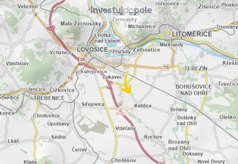 Prodej pozemku v k.ú. Keblice - 3