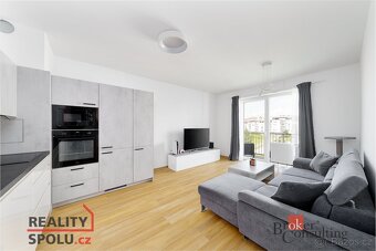 Pronájem, byty/2+kk, 50 m2, Za černým mostem, Praha, Hlavní - 3