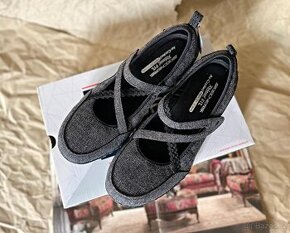 Dámské Dívčí Sportovní Boty Balerínky SKECHERS BREATHE EASY - 3