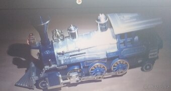 Jezdící,bater. model lokomotivy-Great Western,Royal -32 cm - 3