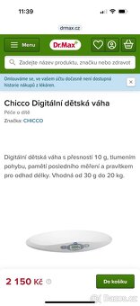 Digitální váha Chicco nepoužitá - 3