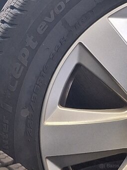 Alu kola Audi, 225/55 R16, zimní pneu - 3