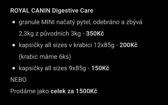 ROYAL CANIN Digestive Care pro psy - 3