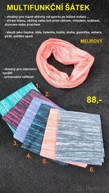 Šátky, šály, šálky, tunely....15% sleva na vše - 3