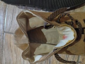 Pracovní pánské kožené boty, nové vel.43 - 3