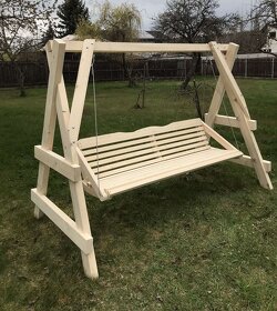 Zahradní houpačka bez stříšky - 3