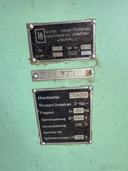 Pásová bruska DZJA 250 - 3