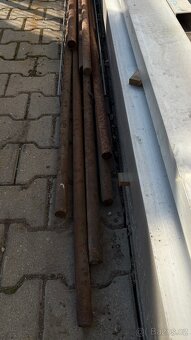 Hliníkové profily, ocelové kulatiny, Al trubky z nosítek - 3