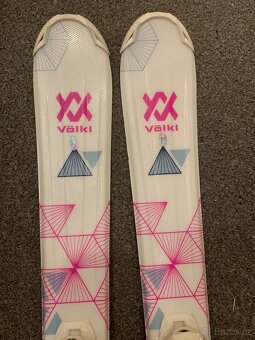 Lyže Volkl 100cm, Lyžaky 21,5cm - 3