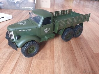 RC Military Truck Zil 1/16 6WD zelený - 3