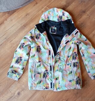 Dívčí bunda RipCurl+2x oteplovačky+sotshelky, vel. 10-12 let - 3