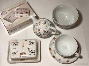Sada na čaj s máslenkou a miskou - 3