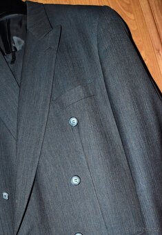 Pánský oblek velikost 52 - 3