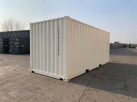 Lodní kontejner 20DV (6 x 2.5m) bílá barva - 3