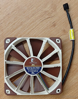Noctua NF-F12 5V PWM - Novy nikdy nezapojeny - 3