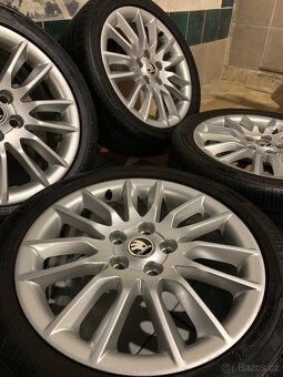 Alu kola Škoda R17 5X112 LETNÍ PNEU 225/45 R17 CEPEUS - 3