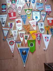 Vlaječky firemní, města a jiné, retro, 70-80 léta - 3