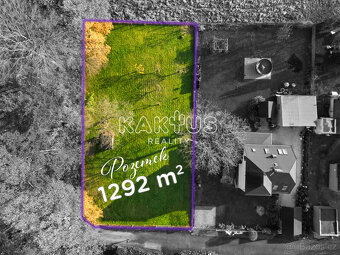 Prodej stavebního pozemku o výměře 1292 m2, ulice Osadní, Vr - 3