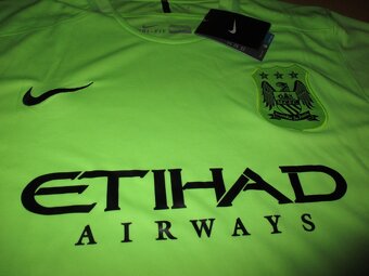 Futbalový dres - set Manchester City 15/16 tretí - 3