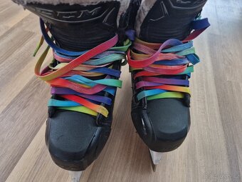 Golmanské, brankářské brusle CCM SUPER TACKS 9370G - 3