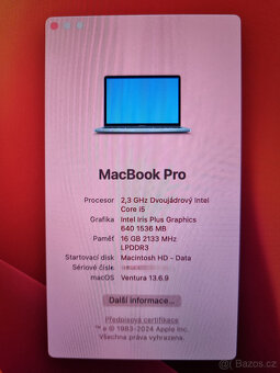 Macbook Pro 13 Retina (2017) macOS Ventura - 3