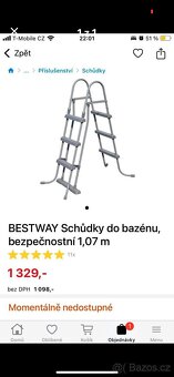 Schůdky do bazénu - 3
