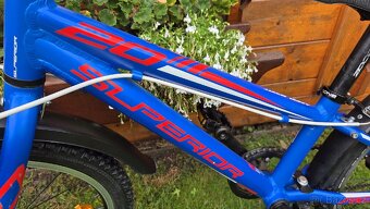 Dětské kolo 20" Superior Racer 4-9let minimálně použité - 3
