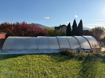 Zastřešení bazénu - polykarbonátový kryt - 3
