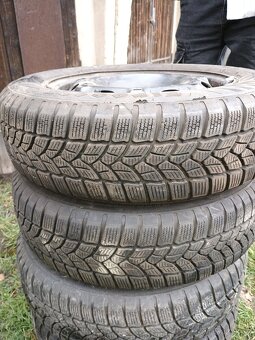 Málo jetá sada fabia 165 70 14 zima 5J 5x100 14 - 3