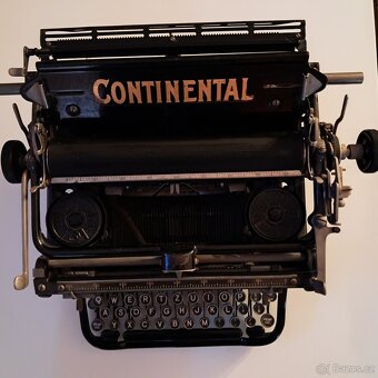 Psací stroj Continental TOP STAV - 3