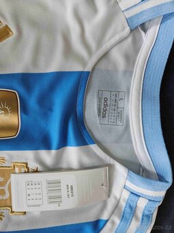 Argentinský fotbalový dres Adidas, vel. L - 3
