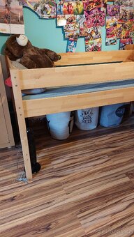 Vyvýšená postel, palanda - 3