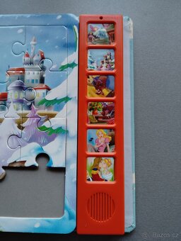 Dětská zvuková+puzzle knížka Kráska a zvíře - 3