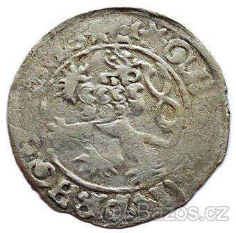 Čechy,Jiří I. Poděbradský,1458-1471, pražský groš,originál - 3