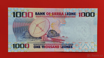 Bankovka SIERRA LEONE 1000 Leones rok 2010 stav UNC - 3